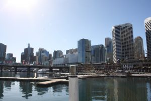 Skyline ähnliche Ansicht von Sydney