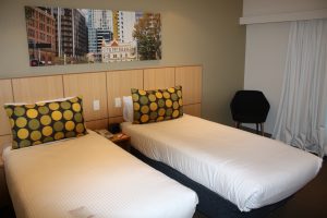 Hotelzimmer Sydney - Bett