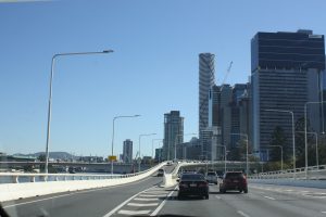 Highway durch Brisbane