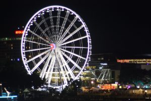 "Wheel of Brisbane" by Night