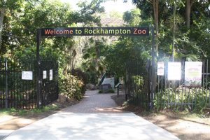 Eingang Rockhampton Zoo