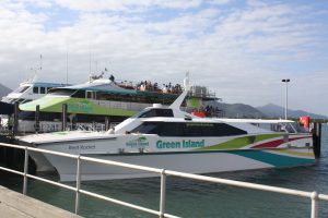 Green Island Boat von Big Cat